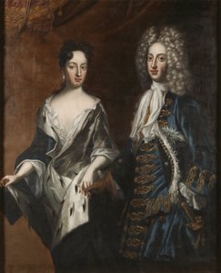 Frederic IV de Holstein Gottorp et Edwige Sophie de Suede - David von Krafft