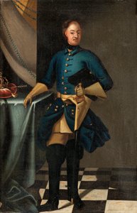 Portrait du roi Charles XII de Suède (1682-1718)