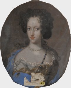 Portrait de la princesse Sophie Amalie de Holstein-Gottorp (1670-1710), duchesse de Brunswick-Lunebourg - David von Krafft