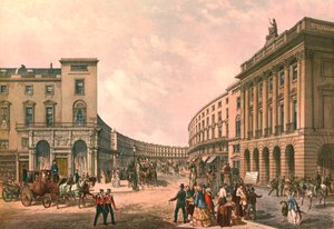 Le Quadrant, Regent Street, c1852 - Day and Son