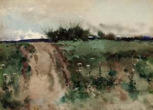 Esquisse de paysage, n.d.