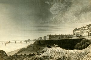 Vue est de Brighton depuis Kemp Town, 1835