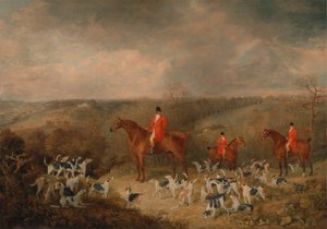 Lord Glamis et ses chiens de chasse