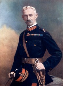 Major-Général G Barton, commandant la 6e brigade d