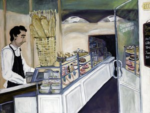 Bakery St. Germain, 2017 (acrylique sur toile)