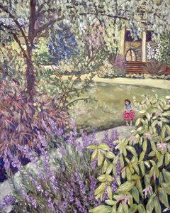 Fée des fleurs, 2019 (acrylique sur toile)