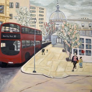 Londontown, 2017 (acrylique sur toile)