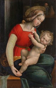 Madone et Enfant - Defendente Ferrari