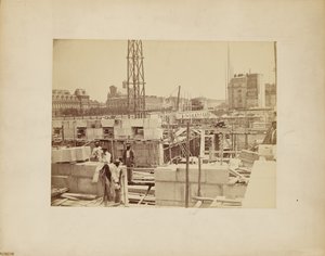 [Chantier de construction à Paris] - Delmaet and Durandelle