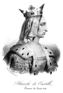 Blanche de Castille, épouse de Louis VIII de France, 19ème siècle