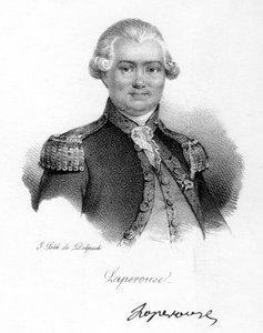 Comte de La Pérouse, navigateur, astronome et explorateur français du 18e siècle, vers 1830 - Delpech
