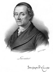 Johann Kaspar Lavater, physiognomoniste et théologien suisse, vers 1830