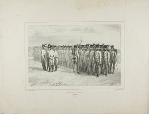Infanterie hongroise, Presbourg, 2 juillet 1837 - Denis Auguste Marie Raffet