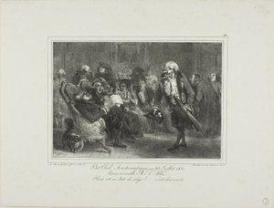 Petit club aristocratique, 28 juillet 1830 - Denis Auguste Marie Raffet