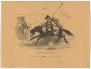 Postillon à cheval - Denis Auguste Marie Raffet