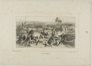 Le camp - Denis Auguste Marie Raffet