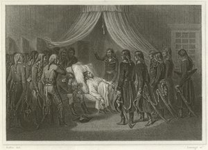 La mort du général Hoche - Denis Auguste Marie Raffet