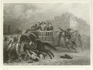 Le dernier chariot - Denis Auguste Marie Raffet