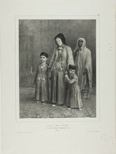 Jeune femme karaïme, Tchioufout-Galech près de Baghtcheh-Saraï, Crimée - Denis Auguste Marie Raffet