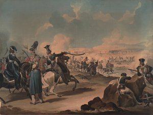 Cavalerie russe attaquant l