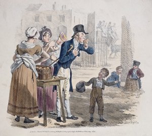 Le vendeur de pommes de terre cuites, 1821 - Denis Dighton