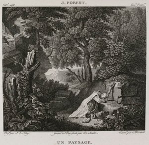 Denis-Sébastien Leroy, De Saulx et Bovinet - Un Paysage, d