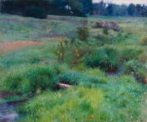 The Brook at Medfield - Dennis Miller Bunker