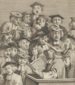 Érudits à une Conférence, ca. 1800 - Dent