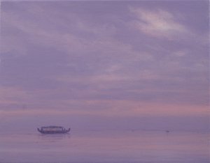Bateau de Pêche sur le Lac Vembanad, Kerala - Derek Hare