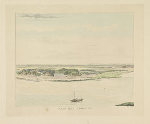Vue sur la Waal au nord de Nimègue - Derk Anthony van de Wart