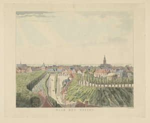 Nimègue, vue depuis la Belvédère vers l