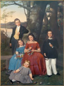 Les enfants du docteur Karl Krah de Neustadt