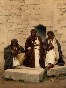 Bédouins du district du Jourdain, Terre Sainte - Detroit Photographic Co.