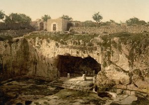 Tombeaux des rois, Jérusalem, Terre Sainte, vers 1890-1900 - Detroit Photographic Co.