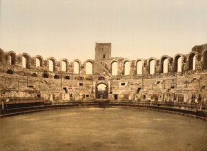 Arènes, Arles, France, impression photochrome, vers 1900 - Detroit Publishing Co.