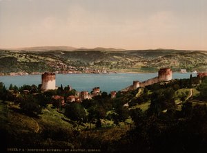 Bosphore, Rumeli et Anadali-Hissar, vers 1890-1900 (photochromie)