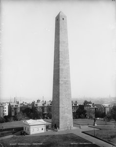 Monument de Bunker Hill, Charlestown, Massachusetts, vers 1890-99 - Detroit Publishing Co.