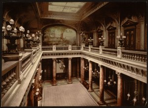 Entrée du casino, Atrium, Monte Carlo, Riviera - Detroit Publishing Co.