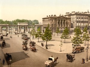 Hyde Park Corner, Londres, vers 1890-1900