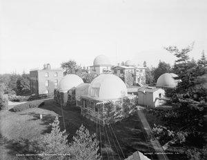 Observatoire, Harvard College, vers 1900