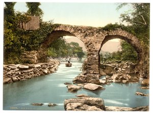 Vieux pont de Weir. Killarney, Comté de Kerry, Irlande, c.1890-1900 - Detroit Publishing Co.