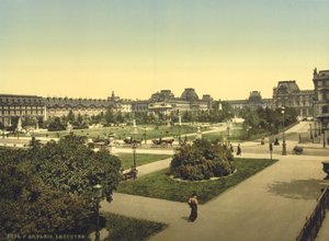 Le Louvre, Paris, vers 1890-1900 - Detroit Publishing Co.