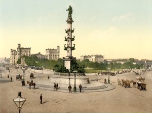 Le Praterstern, Vienne, Autriche-Hongrie, c.1900 - Detroit Publishing Co.