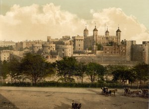 La Tour de Londres, c.1890-1900 - Detroit Publishing Co.