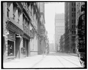 Wood Street, vue vers l