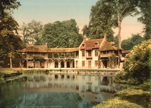 Parc du Petit Trianon, Maison du Seigneur, Versailles, vers 1890-1900 (photochromie)