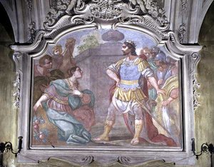 Esther intercède auprès du roi Assuérus, du Réfectoire