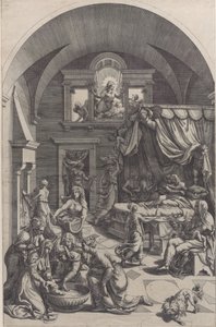 Naissance de Saint Jean-Baptiste, 1555-1588