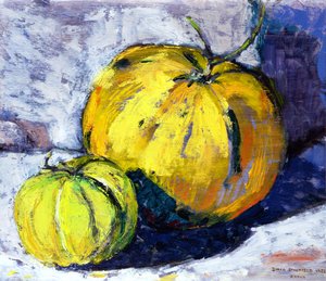 Melons au soleil, 1982 - Diana Schofield
