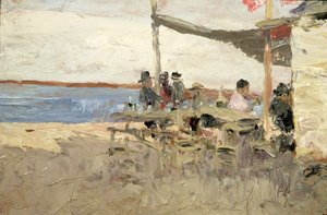 Pique-nique au Bord de la Mer - Diario or Dario de Regoyos y Valdes